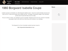 Tablet Screenshot of borgwardisabella.com